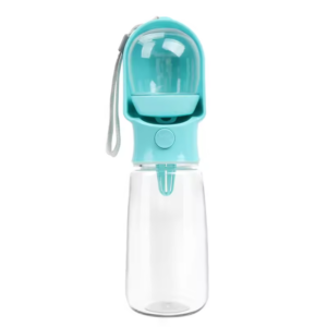 500ml Pet water bottle with 180ml treat storage box