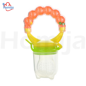 Baby fruit feeder silicone pacifier