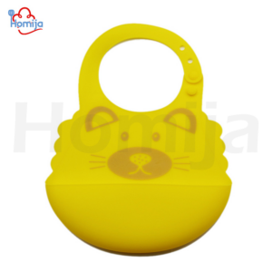 Silicone Baby Bib With Food Catcher