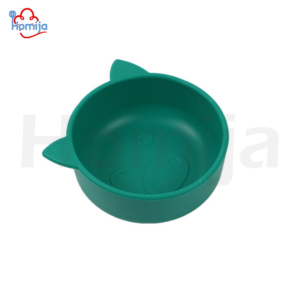 Food-grade silicone pig cartoon baby food bowl