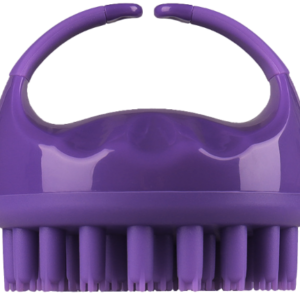 Silicone shampoo massage brush