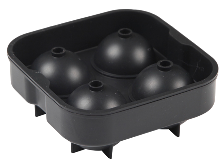 Food-grade silicone four-ball ice tray mold
