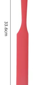 9.8-inch one-piece long baking silicone spatula
